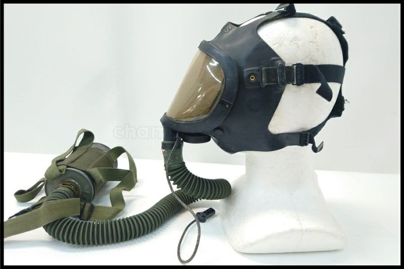東京)米軍放出品 M25A1 ガスマスク サイズM