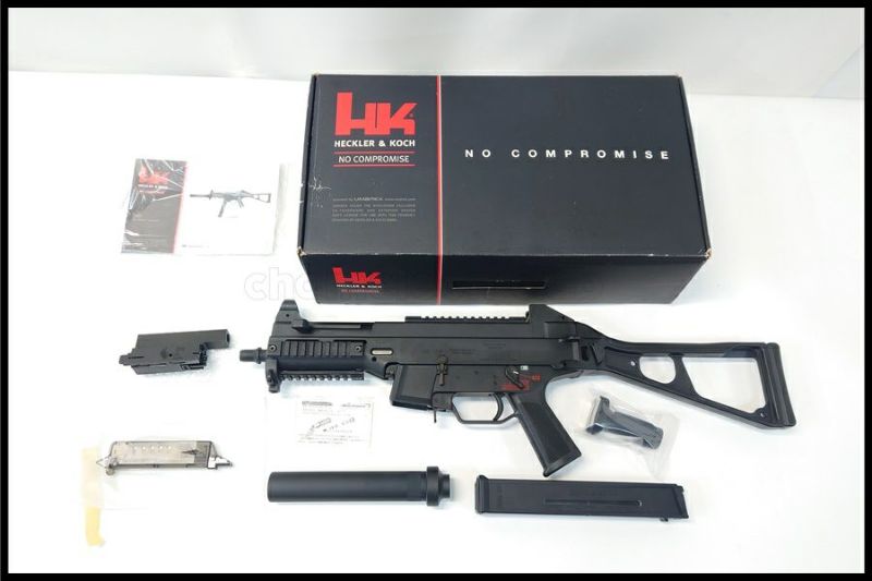 東京)VFC HK UMP45 ガスブローバック DX サイレンサー フォアグリップ付き