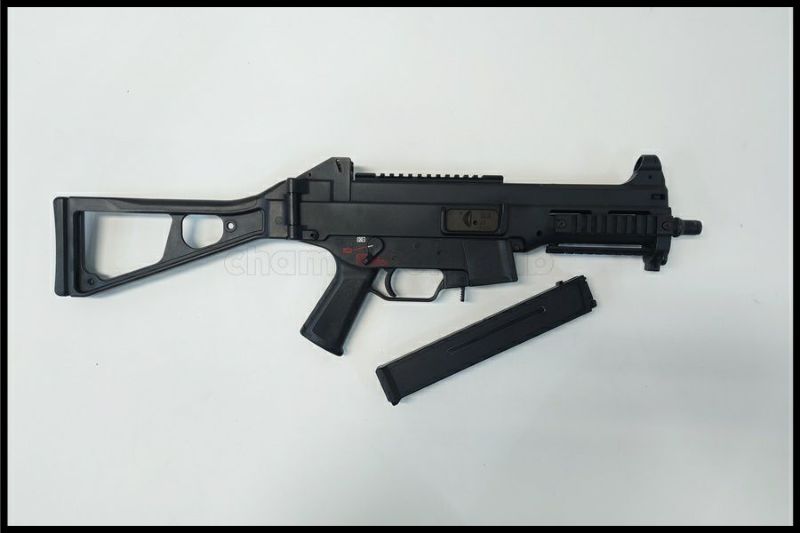 東京)VFC HK UMP45 ガスブローバック DX サイレンサー フォアグリップ付き