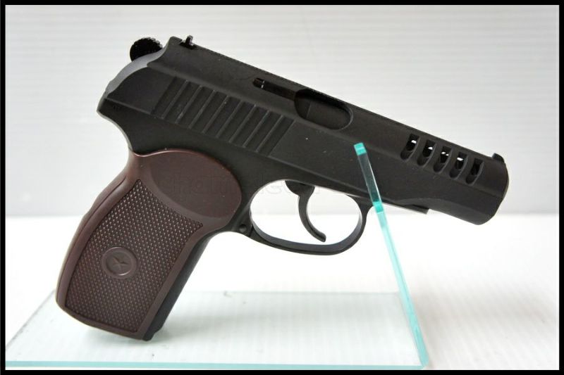 福岡)KSC マカロフ PM フィニッシュカットカスタム HW ガスブロー