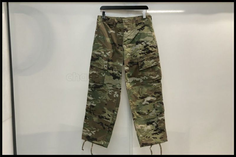 東京)米軍放出品 ACU カーゴパンツ マルチカム サイズSMALL-X-SHORT