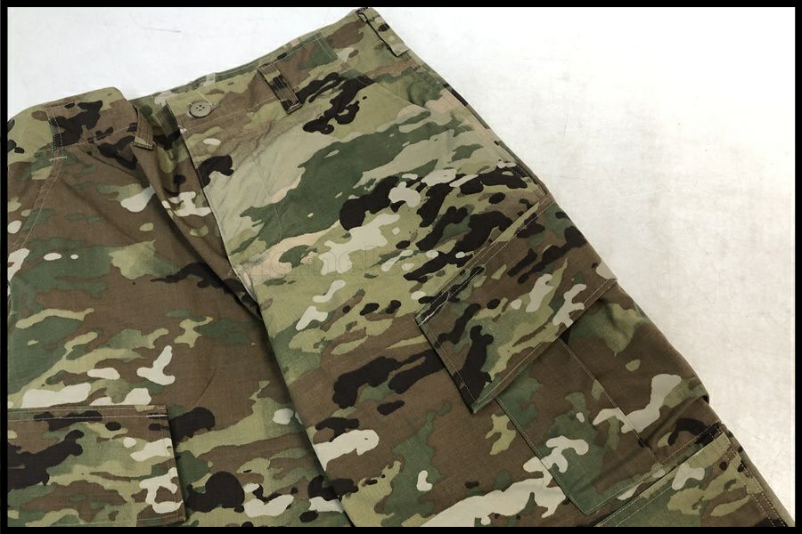 東京)米軍放出品 ACU カーゴパンツ マルチカム サイズSMALL-X-SHORT