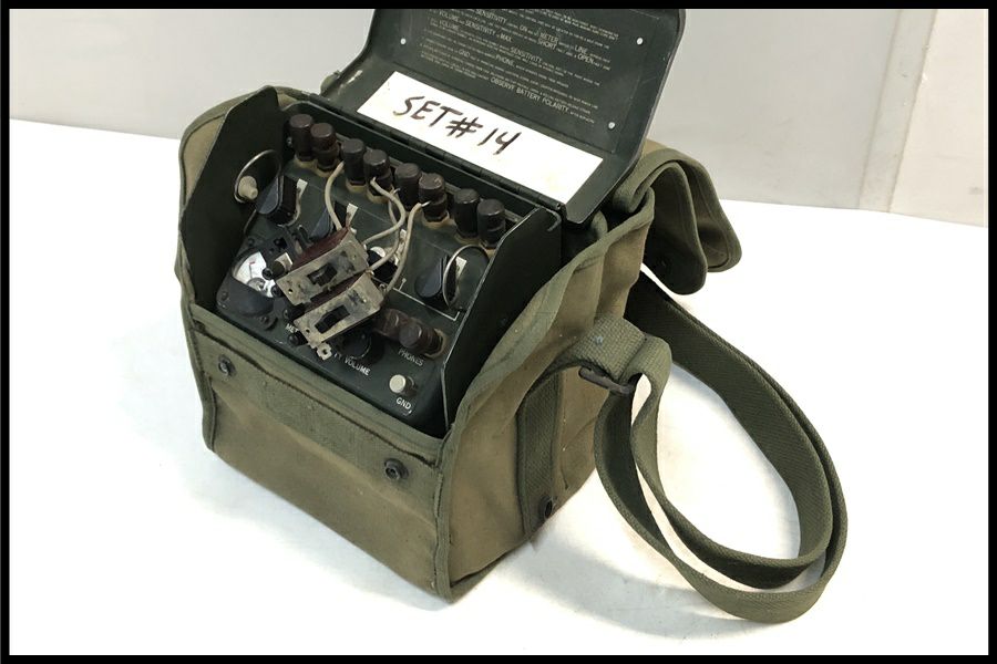 東京)米軍放出品 AN/PSR-1 X-150A 侵入者探知機 ジャンク