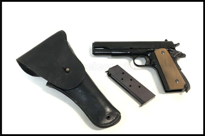 東京)MGC コルト ガバメント M1911A1 ABS モデルガン US レザー