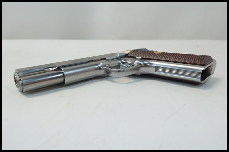 東京)WA ガンサイトピストル シルバー ABS ガスブローバック