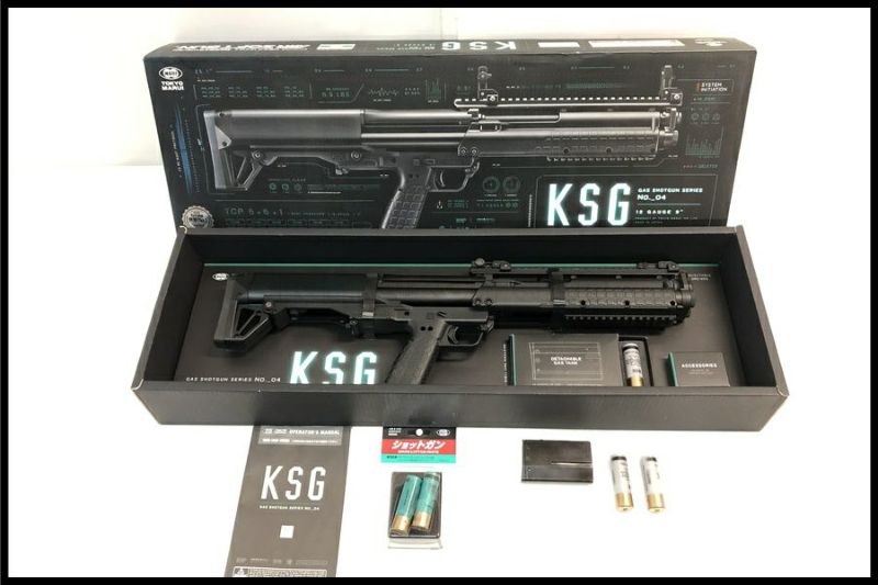 東京)東京マルイ KSG ガスショットガン 予備ショットシェル付属