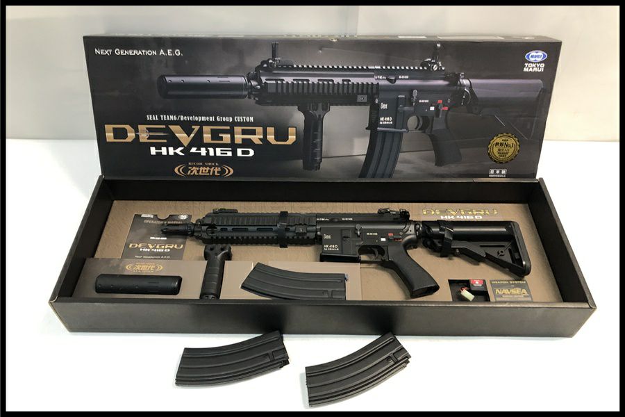 東京)東京マルイ HK416D DEVGRU デブグル 次世代電動ガン 予備マガジン付