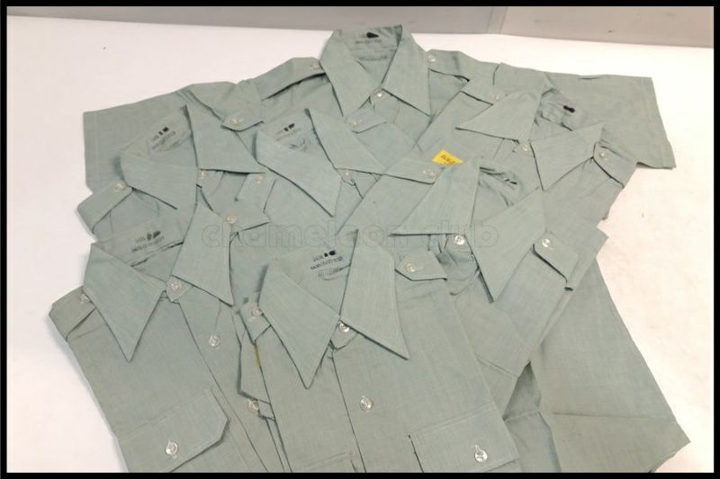 2624 米軍放出品 東京)米軍放出品 AG-415 半袖 ドレスシャツ 7点セット 1980年(1