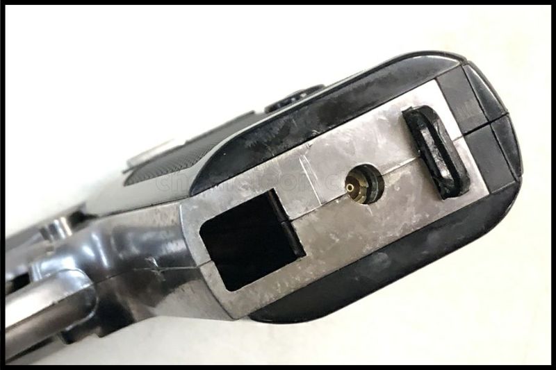 東京)マルシン ワルサー PPK シルバー 固定スライドガスガン 現状品