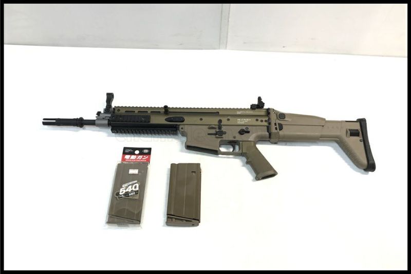東京)東京マルイ SCAR-H スカーH 次世代電動ガン FDE 予備マガジン付