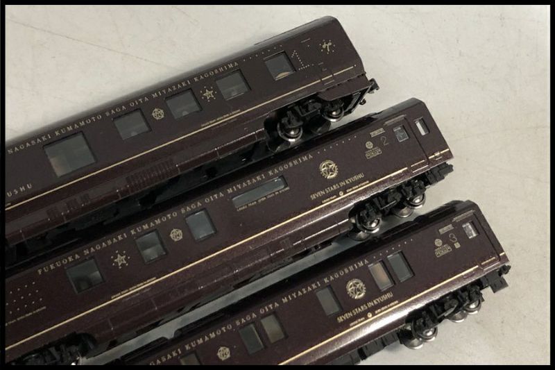 東京)KATO 10-1519 クルーズトレイン ななつ星 in 九州 8両セット LED