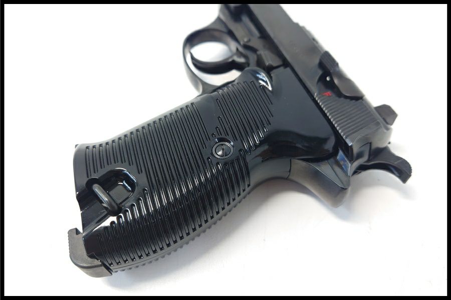 東京)マルゼン ワルサーP38 ブラックメタル ガスブローバック