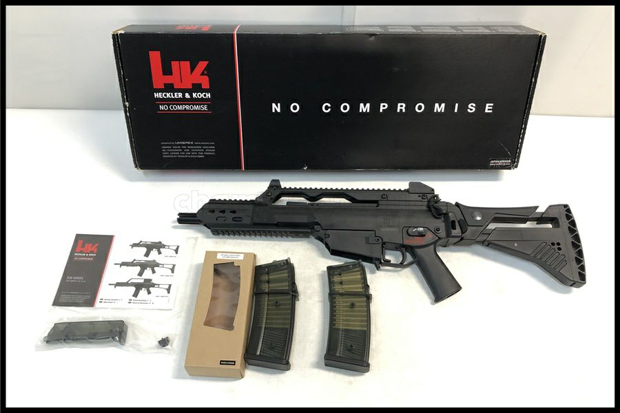 東京)VFC G36C ガスブローバック V2 外装カスタム品 予備マグ付き
