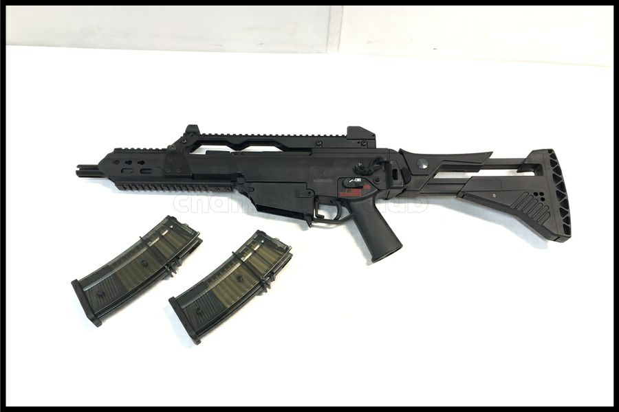 東京)VFC G36C ガスブローバック V2 外装カスタム品 予備マグ付き