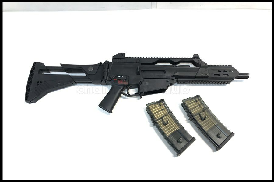 東京)VFC G36C ガスブローバック V2 外装カスタム品 予備マグ付き