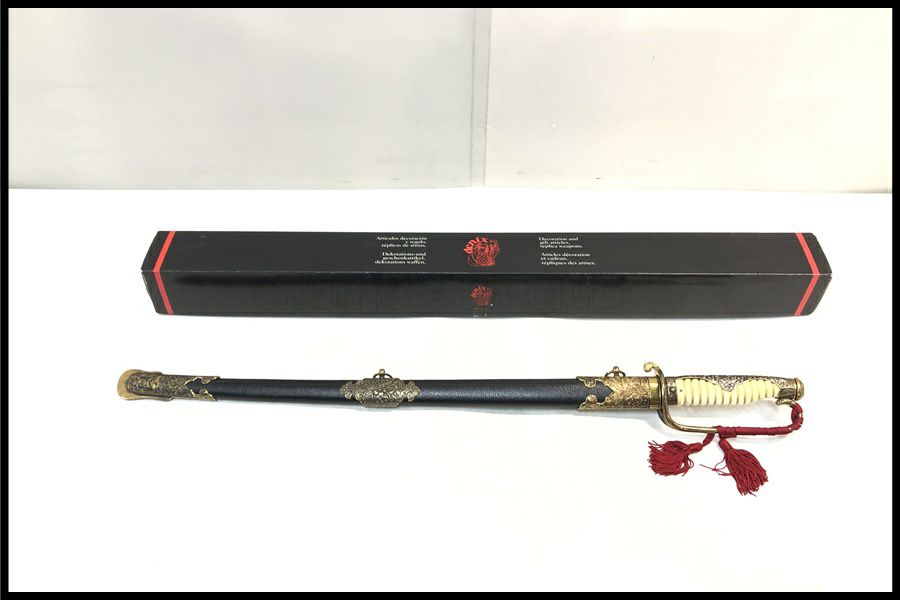 DENIX 4043 大日本帝国海軍儀礼軍刀 デニックス 模造刀 Amazon.co.jp: 模造刀剣（装飾品） 4043 大日本帝国海軍儀礼軍刀 by