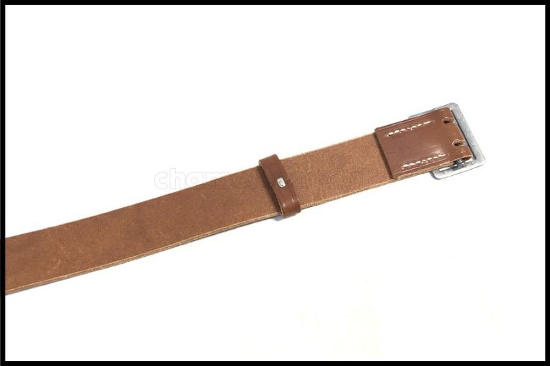 東京)S&Graf WWII ドイツ軍 陸軍 空軍 将校用 ベル 茶革 45mm幅 レプリカ