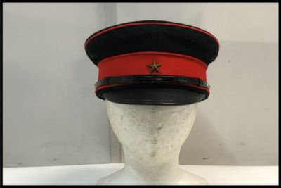 東京)中田商店 旧日本陸軍 下士官用軍帽 明治19年制 紺色 レプリカ