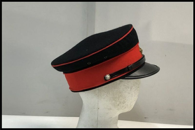 東京)中田商店 旧日本陸軍 下士官用軍帽 明治19年制 紺色 レプリカ