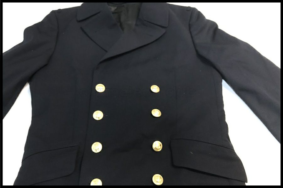 東京)ドイツ軍 海軍 将校用 コート ライナー付き サイズ：17