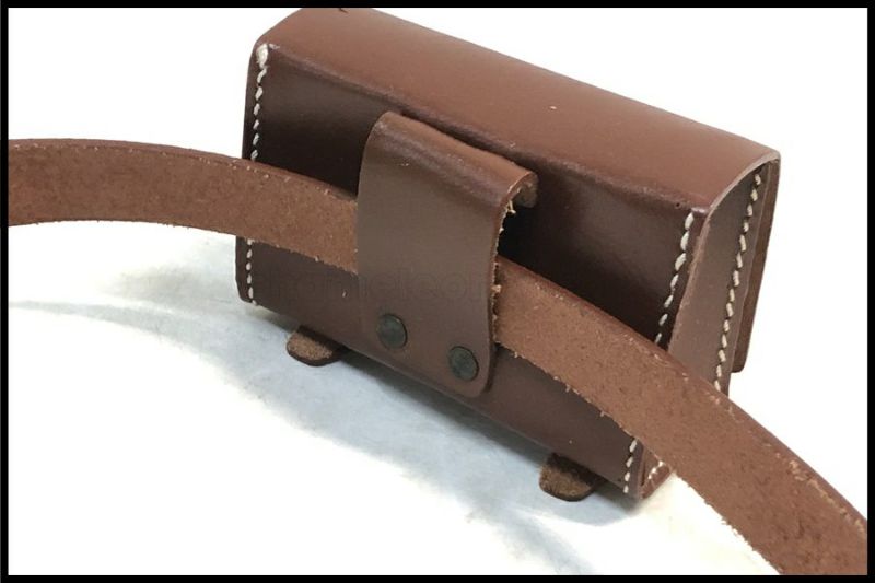 東京)S&Graf 旧日本軍 拳銃用弾薬盒/帯革 レプリカ