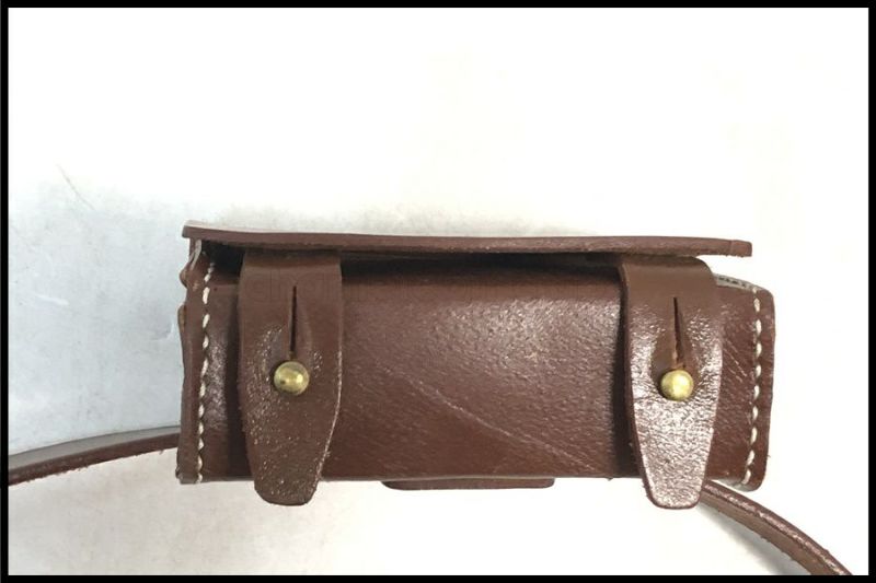 弾薬盒　エスアンドグラフ　S＆Graf 旧日本軍 東京)S&Graf 旧日本軍 拳銃用弾薬盒/帯革 レプリカ