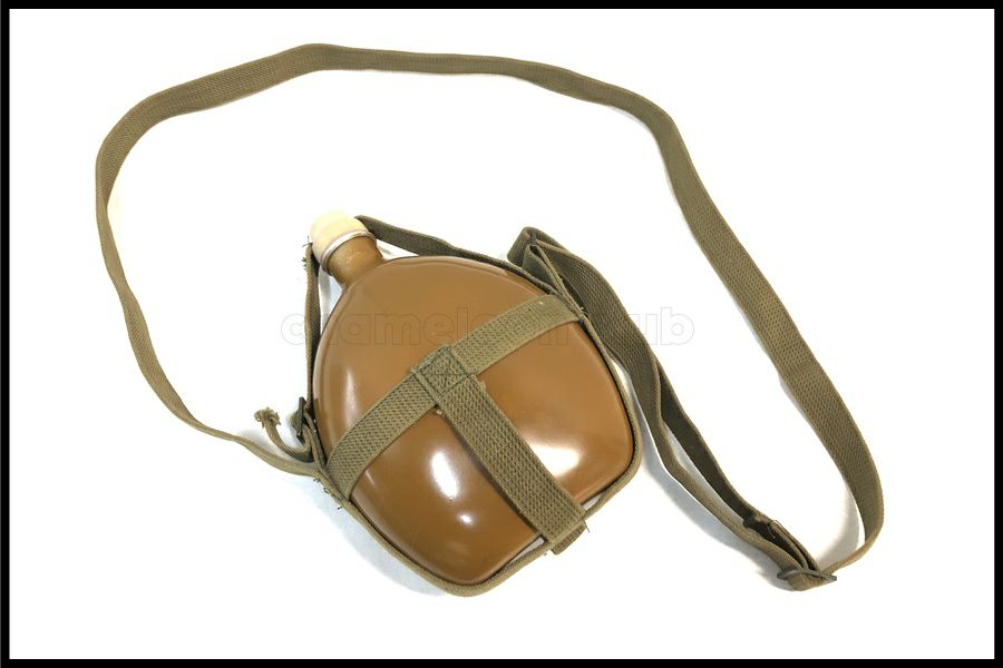 東京)メーカー不明 2） 旧日本軍 水筒 レプリカ