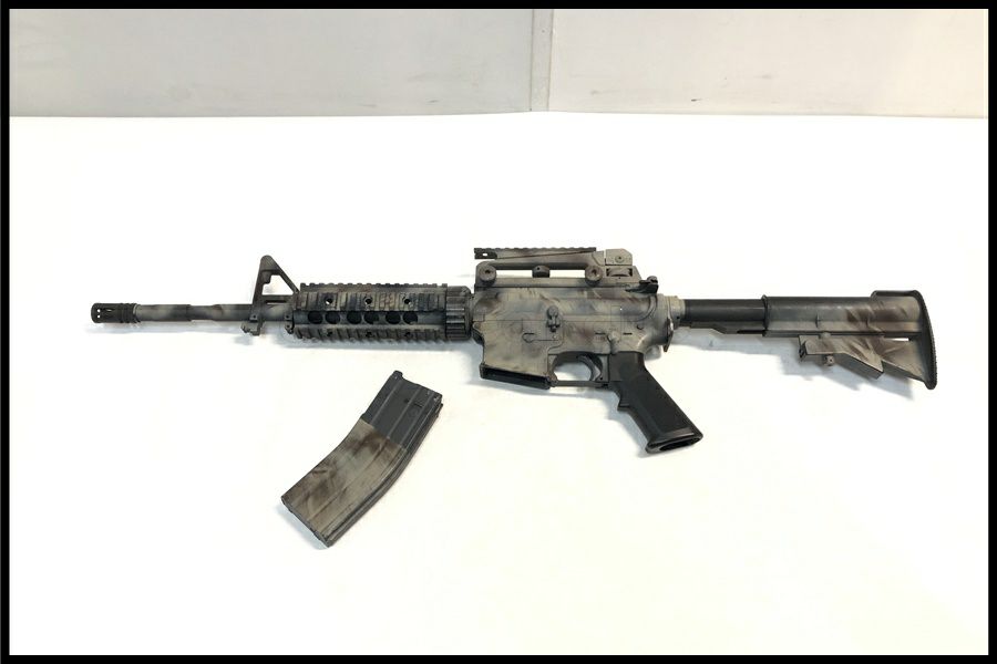 東京)KSC M4A1 ver.1 ガスブローバック 外装カスタム 現状品