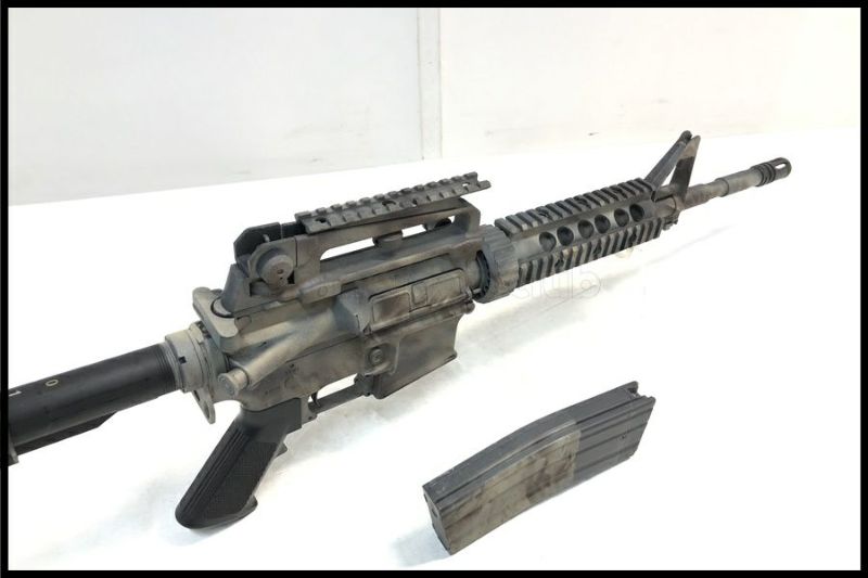 東京)KSC M4A1 ver.1 ガスブローバック 外装カスタム 現状品