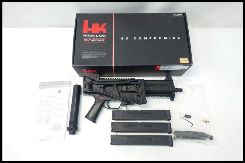 東京)VFC UMP45 ガスブローバック 予備マガジン・サイレンサー付