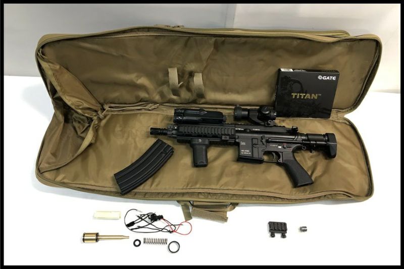 東京)東京マルイ HK416C 次世代電動ガン カスタム品 TITAN組込