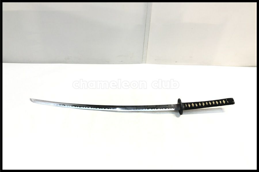 東京)メーカー不明 模造刀 黒鞘 約99cm