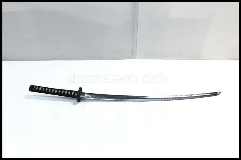 東京)メーカー不明 模造刀 黒鞘 約99cm