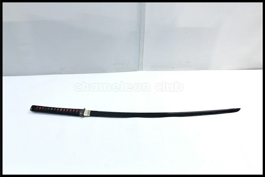 東京)メーカー不明 模造刀 黒刀身 約102cm