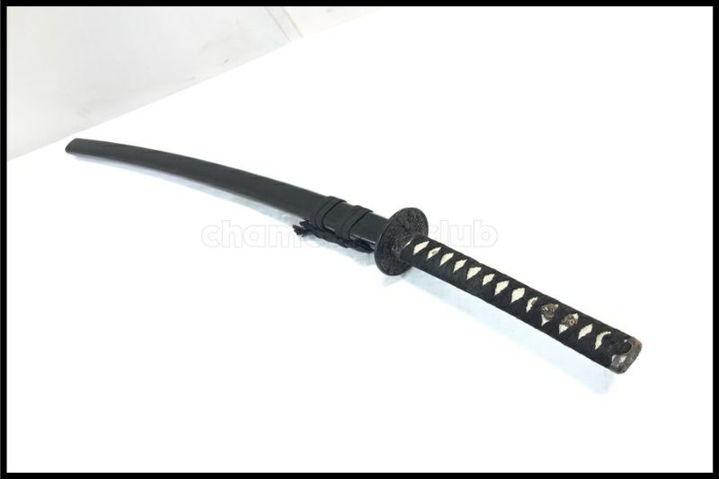 東京)メーカー不明 模造刀 黒鞘 約98.5cm