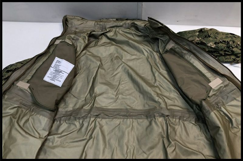 東京)VALLEY APPAREL US NAVY TYPE3 NWU ゴアテックスパーカー サイズX-LR