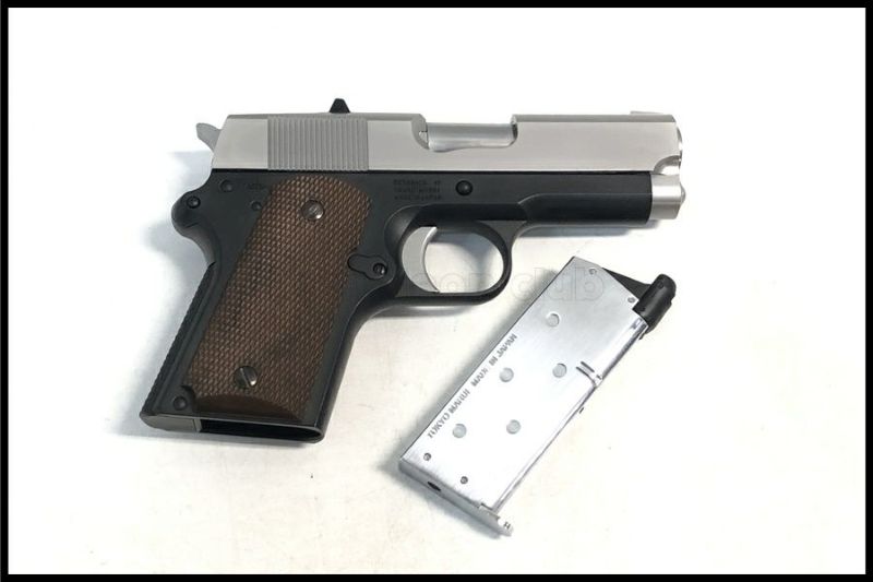 東京)東京マルイ デトニクス45 フレームシルバー ガスブローバック