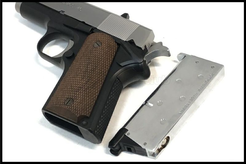 東京)東京マルイ デトニクス45 フレームシルバー ガスブローバック