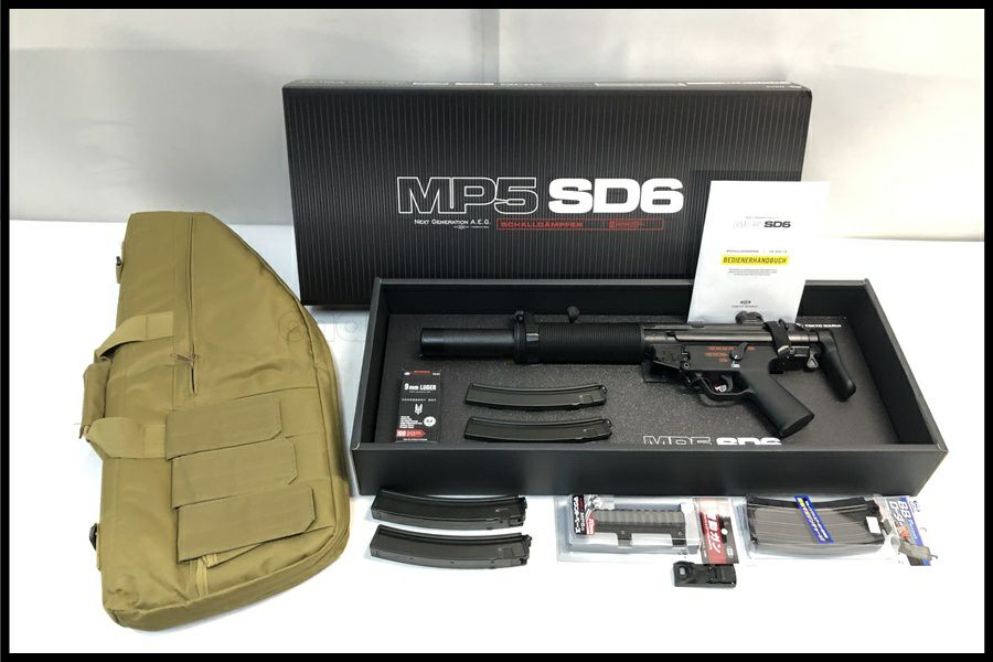 東京)東京マルイ MP5SD6 次世代電動ガン 付属品あり