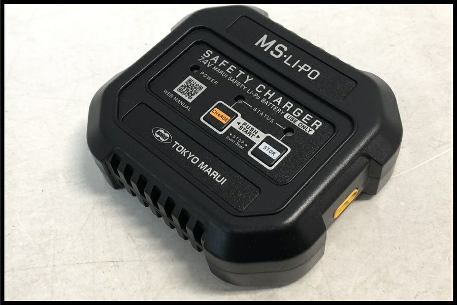 東京)東京マルイ MS LIPOバッテリー 充電器 チェッカー バッグ一式