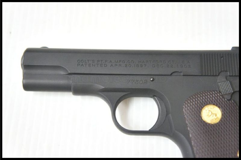 福岡)美品 CAW コルト 32 AUTO HW モデルガン 未発火 SPG