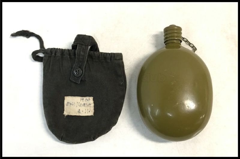 東京)ソ連軍 キャンティーン＆キャンティーンカバー一式 実物当時物