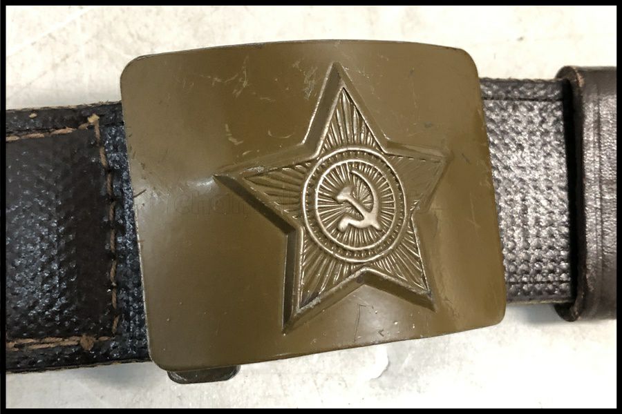 東京)ソ連軍 兵下士官 野戦装備用 ベルト サイズ2 2）