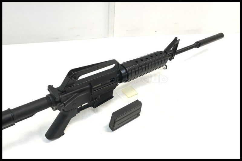 東京)メーカー不明（マルイ旧型ベース?） M16A1 電動ガン ジャンク