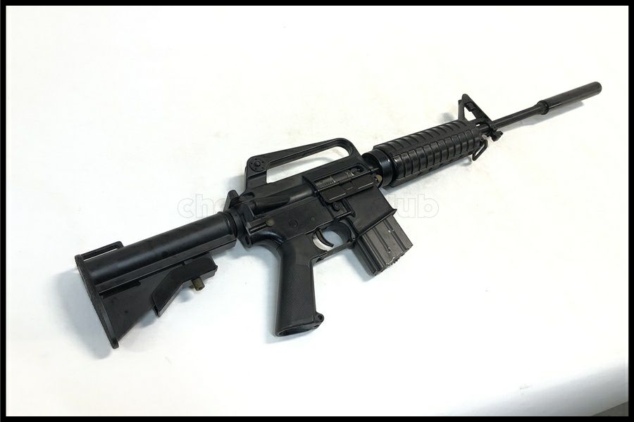 東京)メーカー不明（マルイ旧型ベース?） M16A1 電動ガン ジャンク