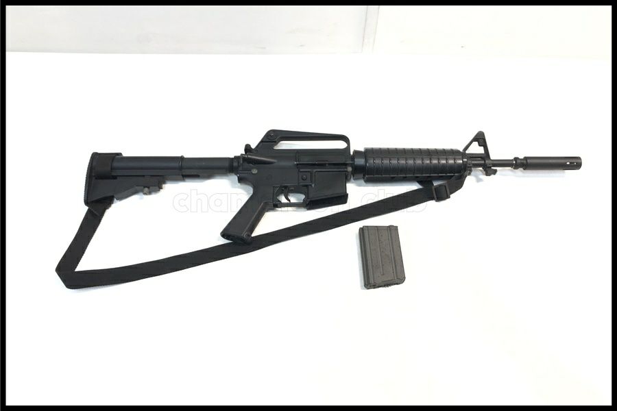 東京)メーカー不明（マルイ旧型ベース?） M16A1 電動ガン 現状品(2