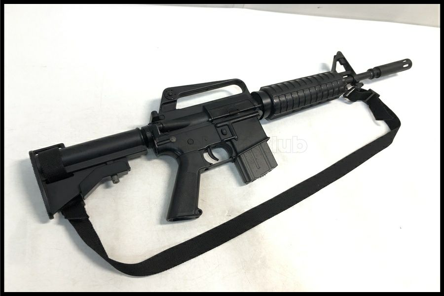 東京)メーカー不明（マルイ旧型ベース?） M16A1 電動ガン 現状品(2