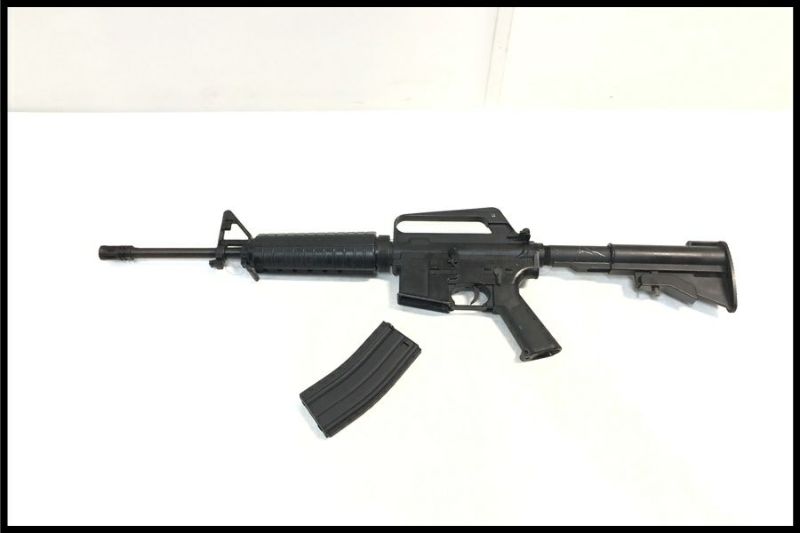 東京)メーカー不明（マルイ旧型ベース?） M16A1 電動ガン ノンHOP
