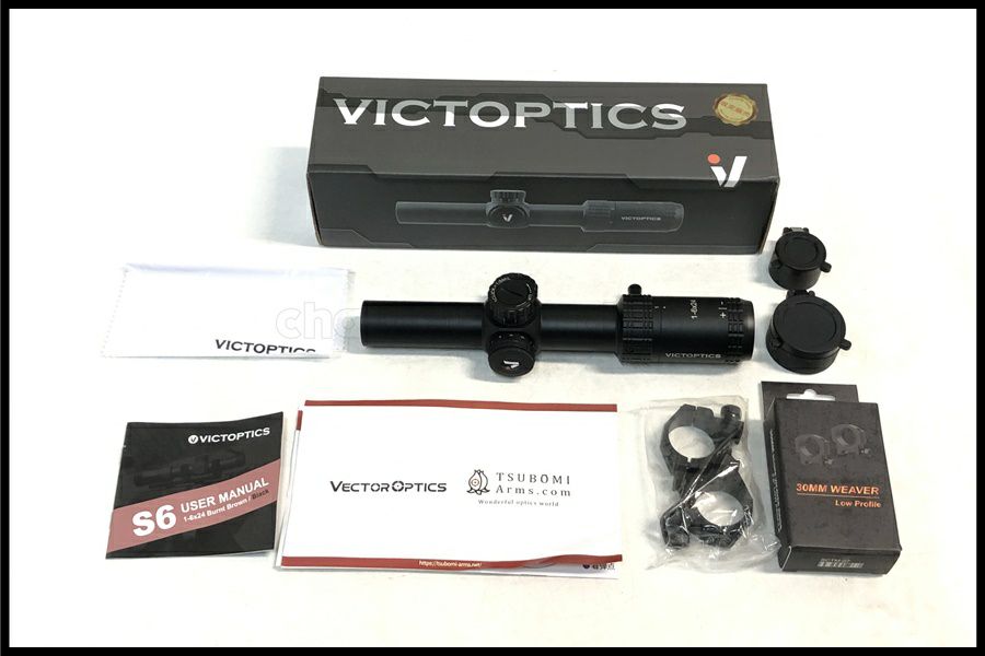 東京)VICTOPTICS S6 1-6x24 OPSL22 ライフルスコープ
