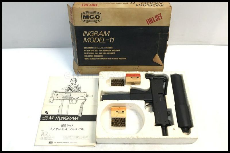 東京)MGC イングラムM11 ABSモデルガン 予備カート付